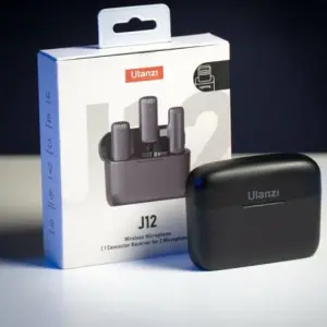 Ulanzi J12 iPhone Dual Wireless Microphone with Charging Case